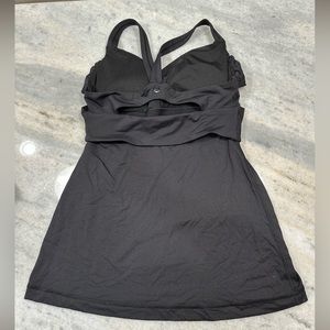Lululemon Black Sports Bra Tank Top Size 6